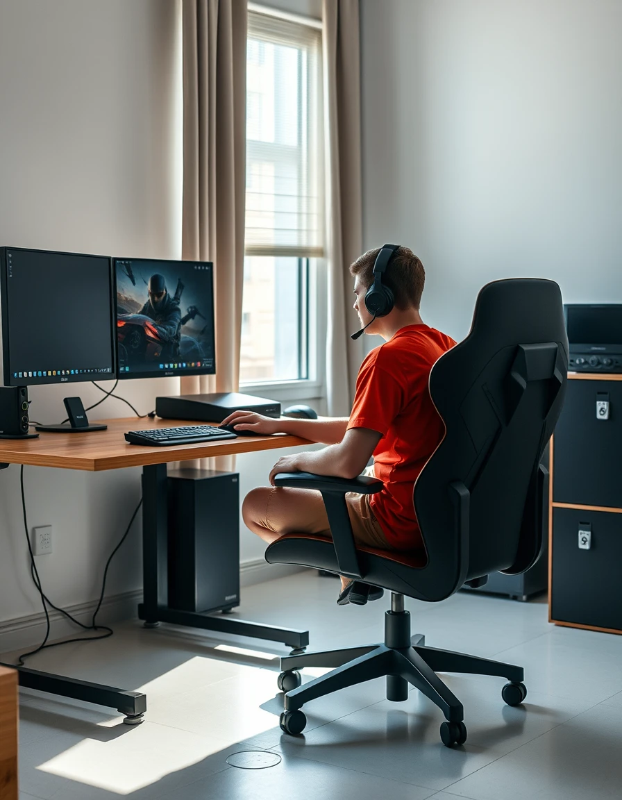 Como montar um setup gamer ergonomico capa